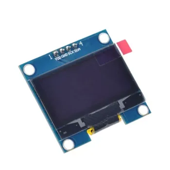 1 Бр. 1,3-инчов LCD екран I2C IIC communication 12864 синьо-бял OLED-дисплей модул 4 игли