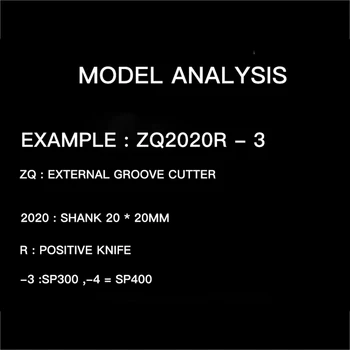 1 БР. ZQ2020R-3 ZQ2020R-4 ZQ2525R-3 ZQ2525R-4 Струг За Обработка на Режещ Инструмент Притежателя на Метални Канали Нож Отрезной Нож Скучни инструмент