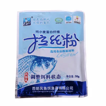 1 Пакет Тайни Протеинови Влакна Стикер Риболовна Стръв на Допълнителен Материал, Риба Шаран 30 г