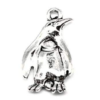 10 броя 19x1,2 мм окачване с пингвини за производство на бижута е най-добрият подарък