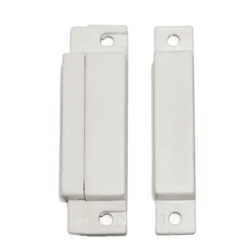 (10 двойки) Кабелен Пластмасова Магнитна ключ Вратата сигнализатор с пускането на NC Кабелна Вратата Сензор Аксесоари за сигнализация Магнитен сензор