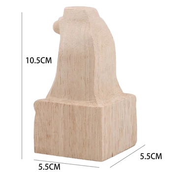 10x5,5 см Основа За ТВ-шкаф, 1 бр., Европейската Резбовани Мебели От масивно Дърво, високо качество на Малки Пресни Аксесоари