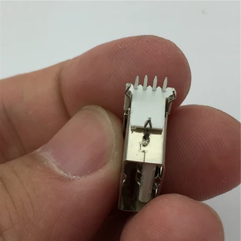 10шт G59 USB 2.0 4Pin A Тип Гнездовой Конектор Страничната между пръстите Кратък Корпус за Пренос на данни за Таксуване Продажба на Загуба САЩ