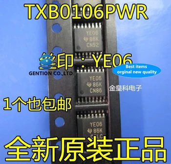 10ШТ TXB0106 TXB0106PWR TXB0106P ситопечат YE06 конвертор чип в присъствието на чисто нов и оригинален