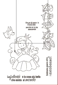 11x16 красиво момиче Прозрачни Прозрачни Печати за Scrapbooking за Производство на пощенски Картички със собствените си ръце Шаблони за Рязане на Занаятите