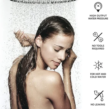 15 Стъпки филтър за душ - Филтър за душ с смягчителем вода за твърда вода - душ Филтри за отстраняване на флуор