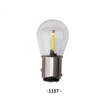 2 елемента 1156 1157 COB LED Чип с нажежаема Жичка Автомобилна Лампа за Заден Ход Стояночная Лампа Автоматична Стоп-сигнали 12V
