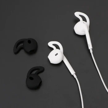 2 чифта силиконови плочки за слушалки-обшивки с отолог на една кука за Apple Airpods