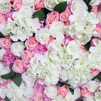 2019 SPR Безплатна Доставка на сватбена украса Изкуствени цветя, стенни настолна пътека сватбен фон цвете път олово