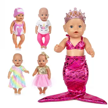 2020 Новост, 5 бр./лот, дрехи за кукли, подходящи за 18 инча/43 см, дрехи за кукла baby Born, аксесоари за кукли Реборн