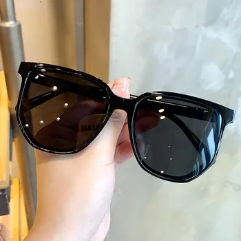 2022 Един Нов, Чист Червен Ориз Нокти Слънчеви Очила Самоличността На Полигональное Оцветяване Плажни Слънчеви Очила Моден Голяма Frame Слънчеви Очила