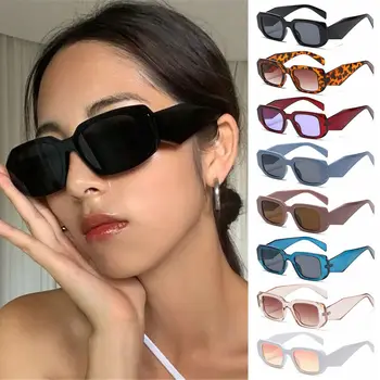 2022 Нов UV400 UV Защита Открит Квадратни Слънчеви Очила Дамски Слънчеви Очила Нюанси Очила