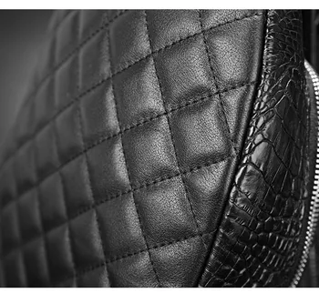 2022 Нова Дизайнерска Мъжки Нагрудная Чанта От Крокодилска Кожа, Бизнес Чанти-Месинджър От Естествена Кожа, С Висококачествена Мъжка Чанта С Голям Капацитет 45