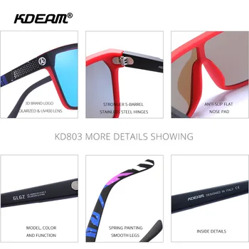 2022 Нови Поляризирани Vintage Слънчеви Очила за Мъже, Пълнозърнести Ветроупорен Огледално Цветни Спортни Очила на Открито, Унисекс