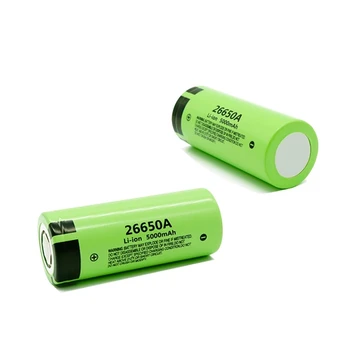 3,7 V 26650 Batterie 5000mAh Li-Ion Akku Für 26650A LED Taschenlampe Pack n