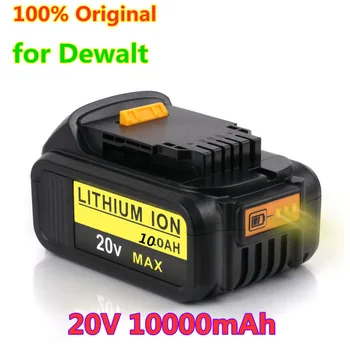 3 бр. Нов, Оригинални 10000 ма 20 за електрически инструменти Dewalt Батерия DCB206 20 10.0 Батерия Ah DCB206 20 НА Батерията DCB205 DCB204-2