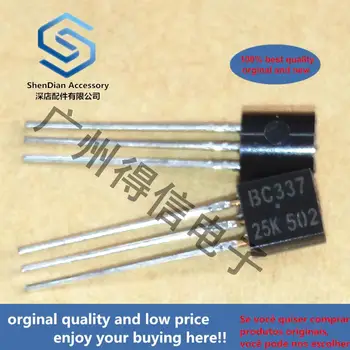 30шт 30шт оригинални нови BC337-25 BC337 337 TO-92 TO-92 Пластмасови транзистори (NPN) реална снимка