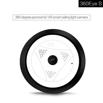 360 Градуса Панорамна Широка WiFi Камера за ВИДЕОНАБЛЮДЕНИЕ 1080P HD Безжична Интелигентна IP Камера Fish Eye Камера Дома за Сигурност
