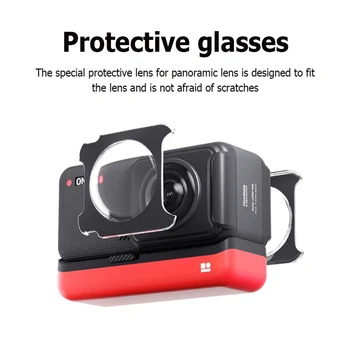 4 бр. Панорамна Защита на Обектива на Камерата, За да Insta360 Shadow Stone ONE RS / R Защитно покритие Аксесоари За Екшън камери