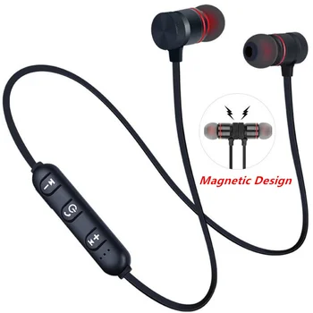 5.0 спортна Bluetooth слушалки, безжични слушалки с врата, стерео слушалки, слушалки с микрофон за всички мобилни телефони Безплатна доставка
