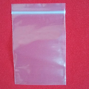 500 броя 16*24 см Бяла Кост Pe Прозрачни Пластмасови Торбички с Цип Прозрачна Пътна Опаковъчна торбичка За Бижута Подаръци Чанта за Аксесоари Чанта