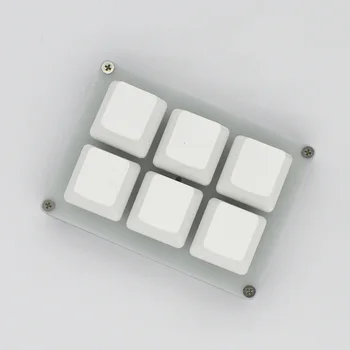 6-ключ клавиатура клавиатурата на Мини-клавиатура Копиране и поставяне на потребителски клавишни Комбинации Безжична Механично SayoDevice Bluetooth