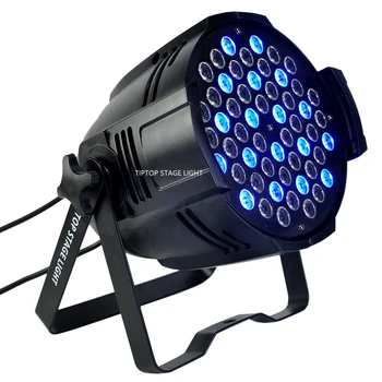 8 XLOT 543 W RGBW LED Par 64 Двойни Маншети С DJ Вечерни Лампа DMX Par64 Лампа Осветление Одноцветный Управление на Звука, Автоматично Ход