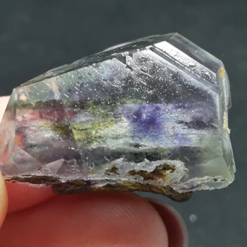 9,5 гнатуральный рядък бял флуорит минерален проба и каменна украса crystal целебната енергия кварцевое съкровище декорация на дома