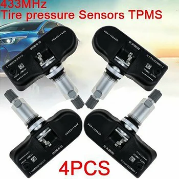 9681102280 Сензор за налягането в гумите TPMS 433 Mhz за Peugeot 407 207 307 607 508 807 Citroen C4 5 6 7 8 Сензор за налягане в гумите