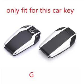 ABS Авто напълно Калъф за Ключове Led Дисплей Калъф за ключове на BMW 5 серия 7 G11 G12 G30 G31 G32 i8 I12 I15 G01 X3 G02 X4 G05 X5 X7 G07