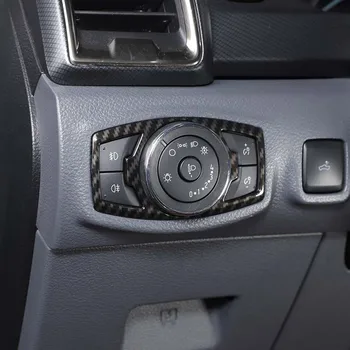 ABS Автомобилен Стайлинг За Ford Ranger Wildtrak T7 Т8-2022 Ключа на Фаровете на Автомобила Декоративна Рамка Стикер Аксесоари За Интериора на Колата