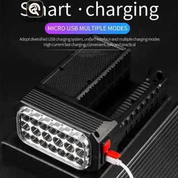 ABS Акумулаторна Лампа Многофункционален Портативен Акумулаторна Фенерче Аксесоари.защитни Слънчева USB Зареждане, за работа на Открито Къмпинг