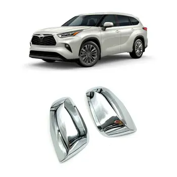 ABS Панел Хромирани Капаци за Огледала Странични Врати За Toyota Highlander 2020 2020 2021