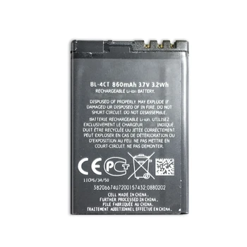 BL-4CT Взаимозаменяеми Батерия за Nokia 5310 6700 S X3 X3-00 7230 7310C 5630 2720 2720A 7210C 6600F BL4CT BL 4CT + Номер за проследяване