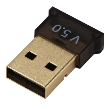 Bluetooth USB-съвместим Адаптер 5.0 Предавател, Приемник, Аудио Bluetooth-съвместими Ключ Безжичен USB Адаптер за вашия Компютър