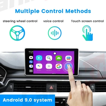 CarPlay Ai Box Android 9,0 Безжичен CarPlay Безжичен Android Авто Youtube Netfix ТЕЛЕВИЗИЯ За Bmw Honda Skoda Nissan, Kia 4 + 64G Google