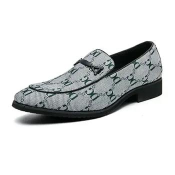 DAFENP/ Нова Стилна Ежедневна Мода обувки с ниски берцем, мъжки бизнес обувки, модел обувки Yuppie 38-47