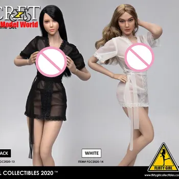 FGC2020-13 2020-14 1/6 мащаба на женски кукли дрехи секси Тюлевая пижами подходящ 12 'фигурка модел тялото