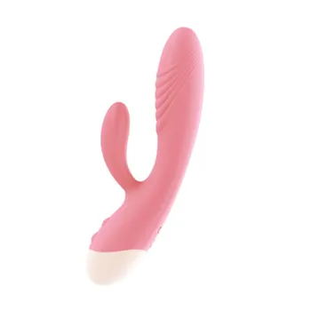 G Spot Двоен вибратор мощен клитор мощна вибрация вагинална стимулация вибриращи секс-играчки за жени на Супер меки