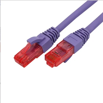 Gigabit мрежов кабел XIU2467 8-жилен основа cat6a networ Super six двойно екраниран мрежов кабел мрежов скок високоскоростен кабел