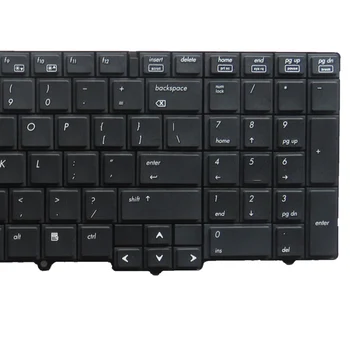 GZEELE САЩ Черен Английската версия на клавиатурата ЗА HP EliteBook 8540 8540 P 8540 W Клавиатура на Лаптоп