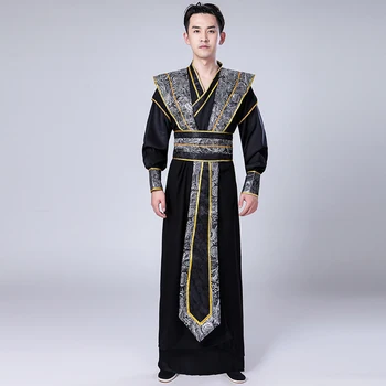 Hanfu Рокля за Мъже Tangsuit Династията на Традиционната Китайска Азиатската Облекло Танцов Костюм Фестивални Костюми Национален Древен Cosplay