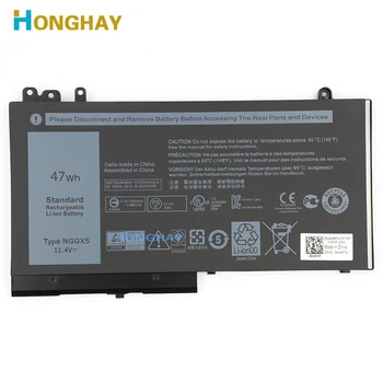 Honghay Нов NGGX5 Батерия за лаптоп DELL Latitude E5270 E5470 M3510 E5570 E5550 E5570 JY8D6 954DF 0JY8D6 11,4 V 47WH