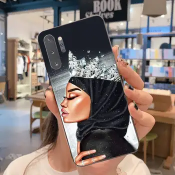 HUAGETOP Мюсюлмански Ислямски Грил Queen Короната на Калъф За мобилен Телефон Samsung Galaxy Note20 ultra 7 8 9 10 Plus lite J7 J8 Plus 2018 Prime