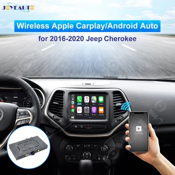 JoyeAuto Безжичен CarPlay за JEEP Cherokee XJ KL 2016-2020 Apple Android Автомобили Игрова Конзола с Android Авто Огледало Линк AirPlay Модернизация