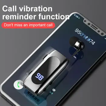 K55 опция BT5.2 Бизнес Слушалка Време за Разговор На 20 Часа Напомняне За Повикване на Портативни Bluetooth Слушалки Ухото Слушалки За Android iPhone