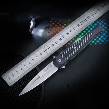 Kershaw Висока Твърдост тактически Сгъваем Нож Открит Преносим Самозащита Риба Меч Ножове Джобен EDC Инструмент-BY28