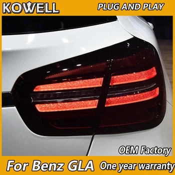 KOWELL Автомобилен Стайлинг за Mercedes-Benz GLA180 GLA200 GLA220 GLA260 LED 2017 Задна Светлина Задна Светлина Ръчната Спирачка Насоки на Завоя
