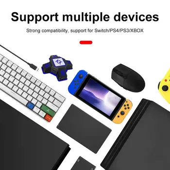 KX USB Гейм Контролер Конвертор Клавиатура Мишка Адаптер за Ключа/Xbox/PS4/PS3