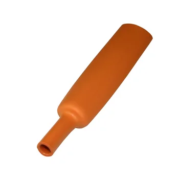 LDDQ Orange Свиване Тръба 3: 1, Залепваща Тръба с Подплата, Метална Обвивка, Водоустойчив, Dia25.4mm за Автомобилни Кабели Кабели 1 m/ 5 m/10 m